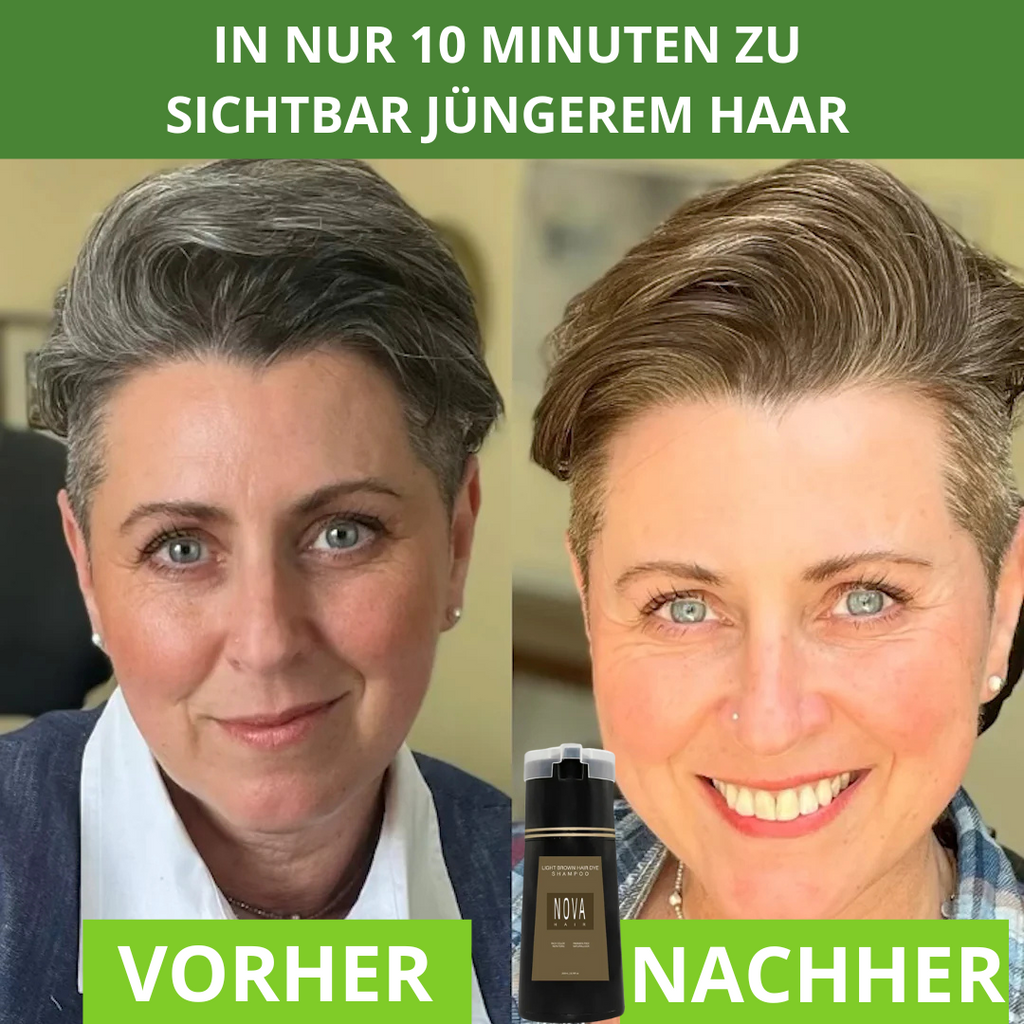 Haarfärbeshampoo 3-in-1 – Natürlich, Schnell & Schonend (200 ml)