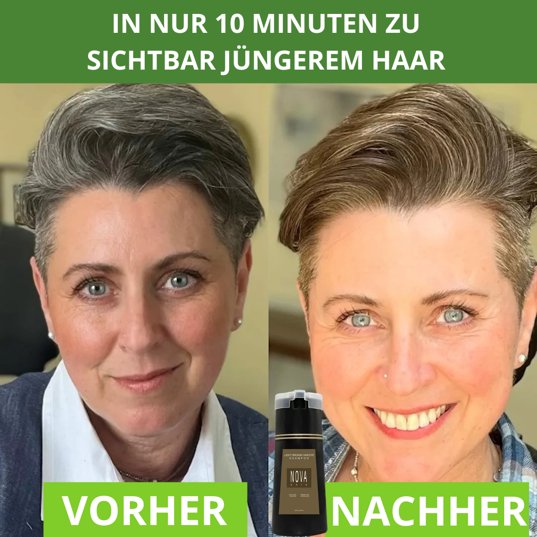 Haarfärbeshampoo 3-in-1 – Natürlich, Schnell & Schonend (200 ml)
