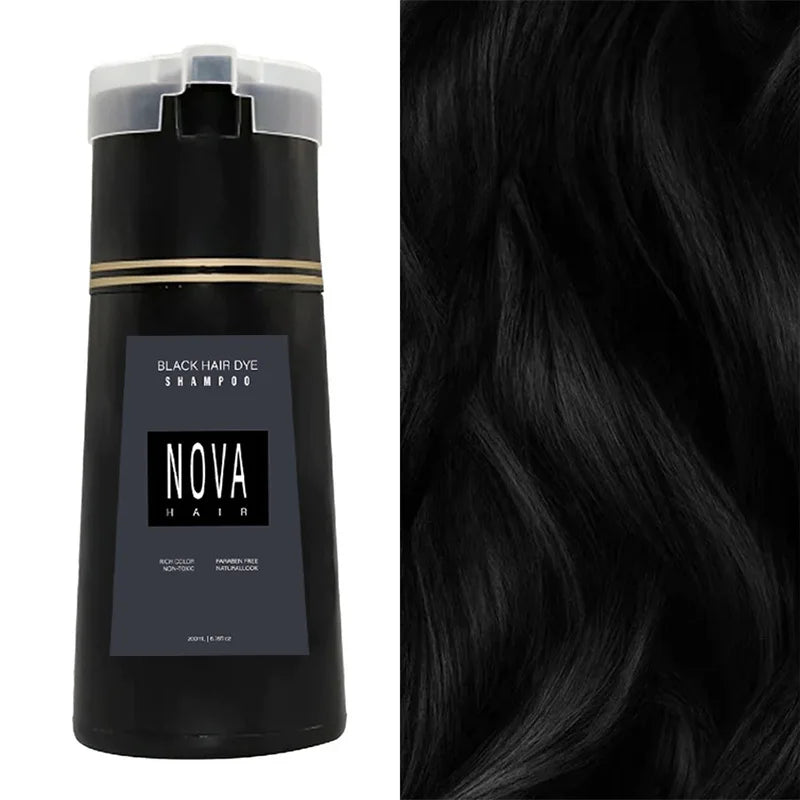 Haarfärbeshampoo 3-in-1 – Natürlich, Schnell & Schonend (200 ml)