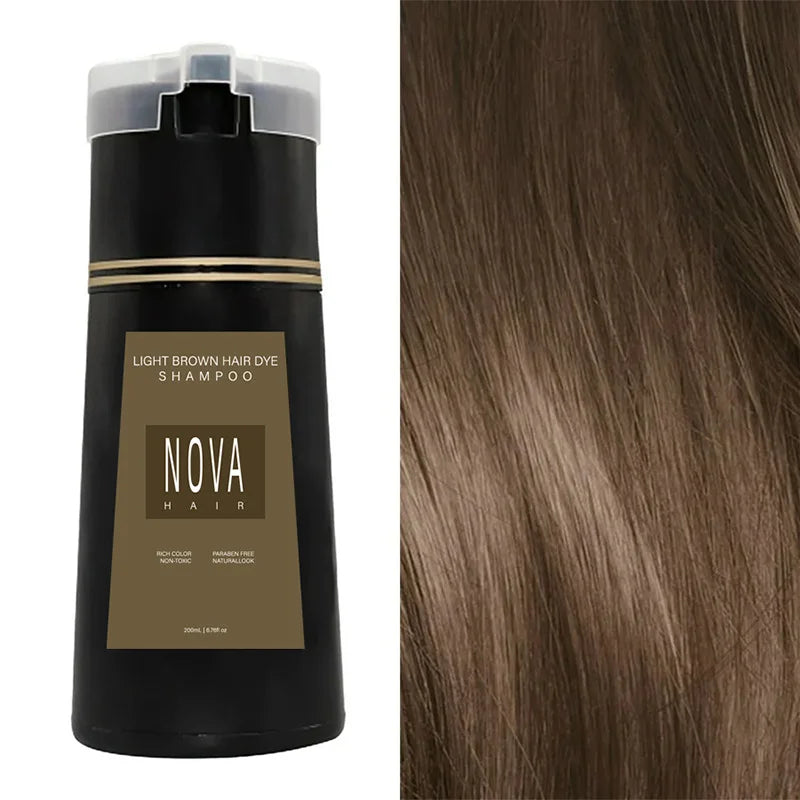 Haarfärbeshampoo 3-in-1 – Natürlich, Schnell & Schonend (200 ml)